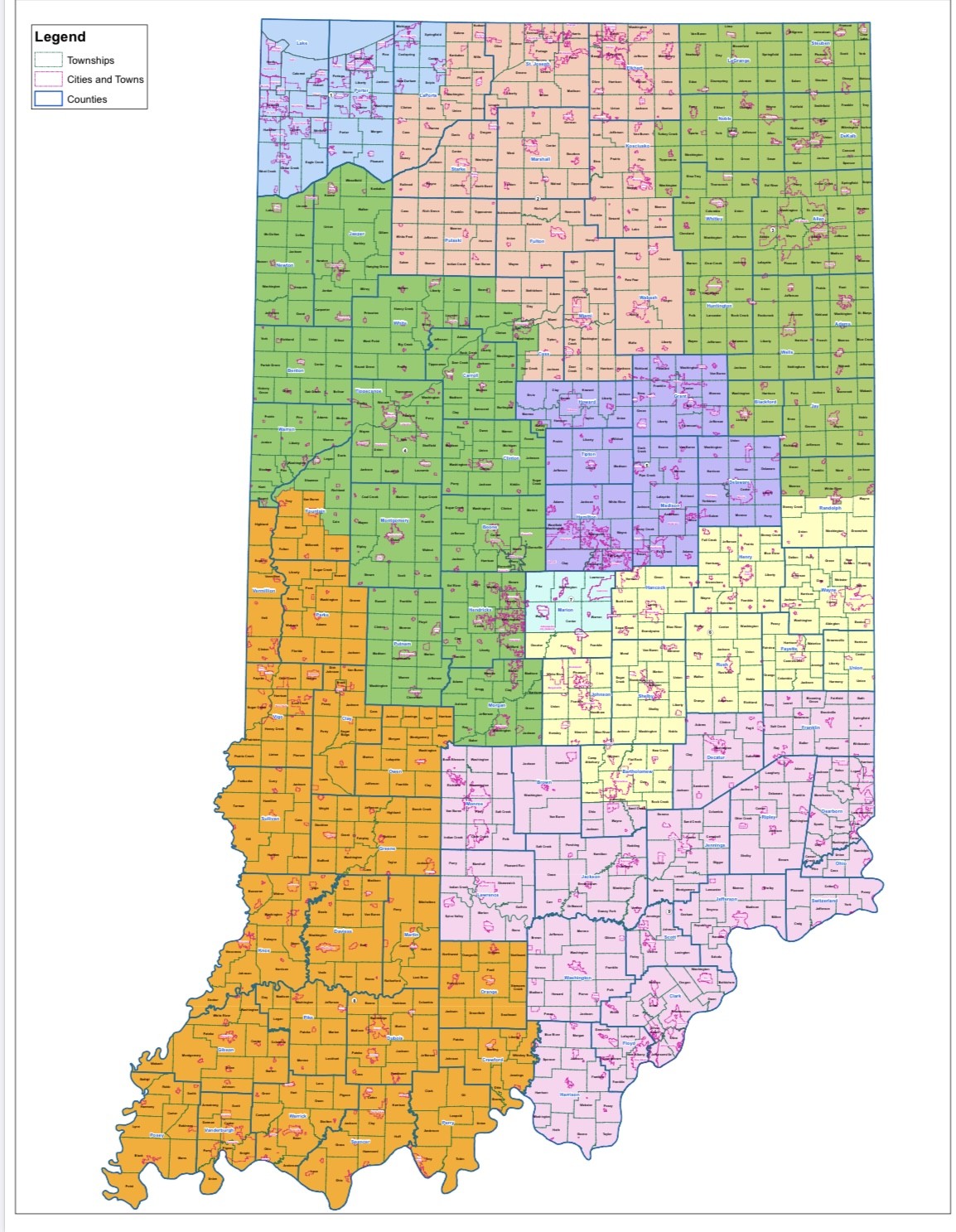 Indiana Representative District Map The New Maps Are Out: See Them Here And Follow For Updates - The Indiana  Citizen