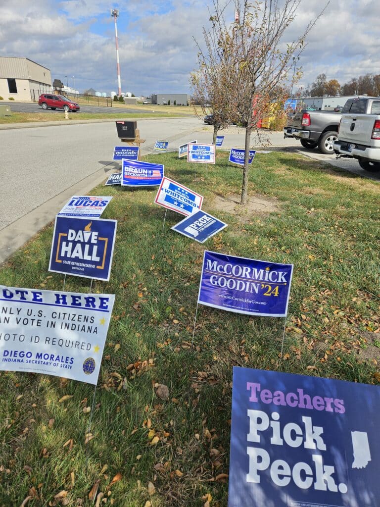 Senate Bill 287, which would make school board elections partisan, passed the Indiana House despite strong opposition. (Photo/Marilyn Odendahl)