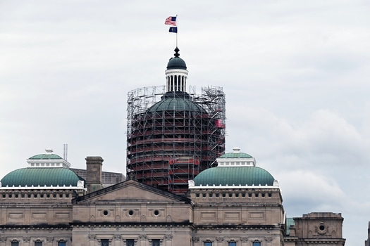 The Indiana Citizen reports Lt. Gov. Beckwith also criticized “woke ideology” and shared a link to WallBuilders’ website. (Photo/Joe Ulery of Public News Service)