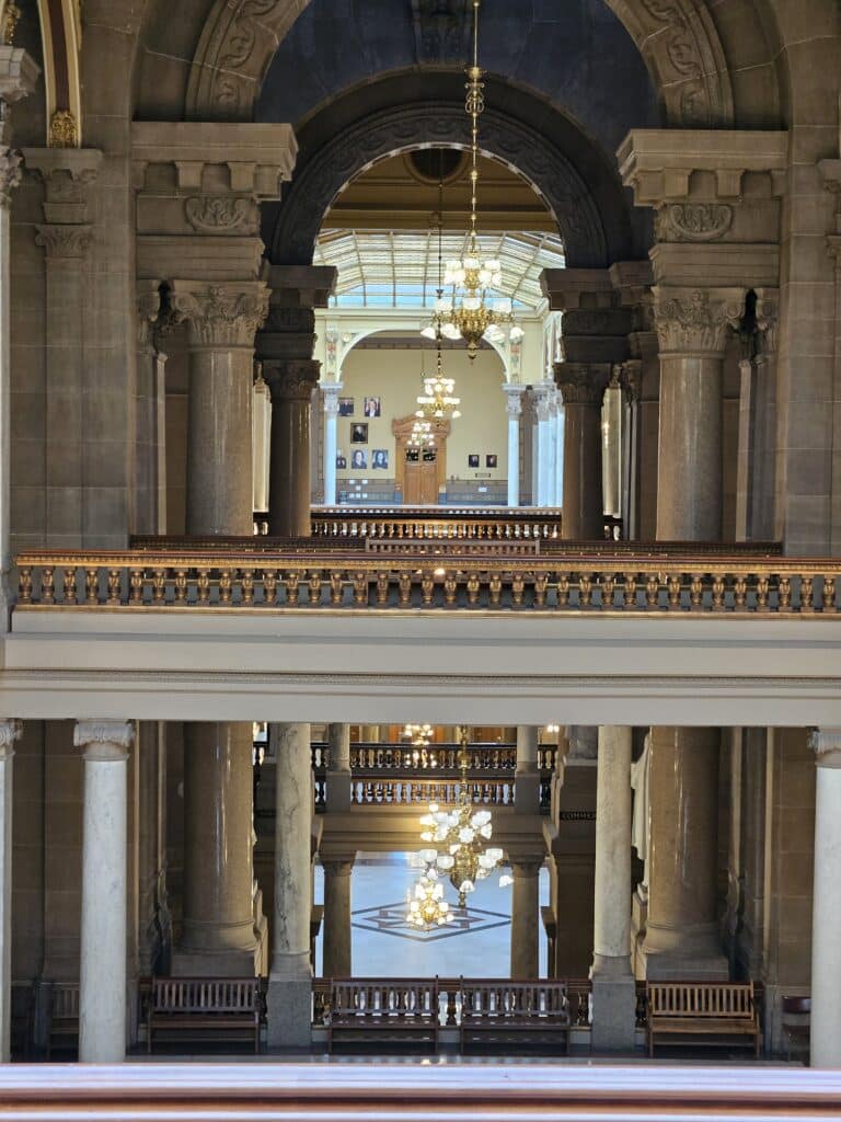 The Indiana Citizen Education Foundation, represented by the Reporters Committee for Freedom of the Press, filed a lawsuit on Sept. 2 against the offices of Indiana Secretary of State and the Indiana Attorney General, seeking the list of Hoosiers voters sent to the federal government. (Photo/Marilyn Odendahl)