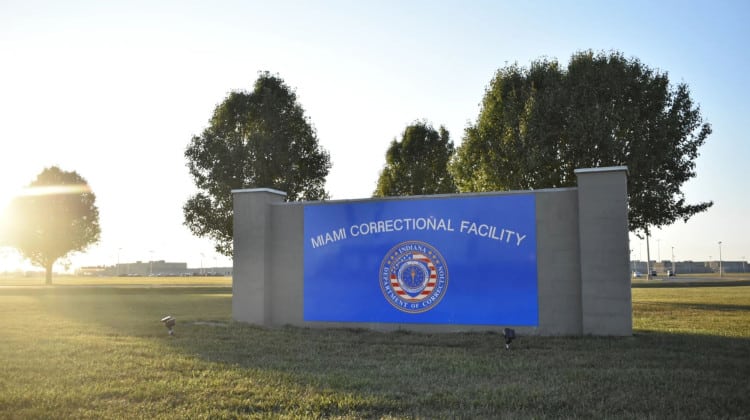 U.S. Immigration and Customs Enforcement could hold up to 1,000 adult male detainees at the Miami Correctional Facility, located just north of Kokomo. (Photo/WFYI)