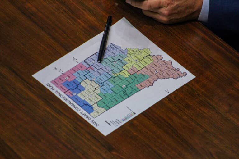 The Indiana General Assembly reconvened in December for an unprecedented early session to debate an unprecedented mid-decade redistricting bill. (Photo/Sydney Byerly)