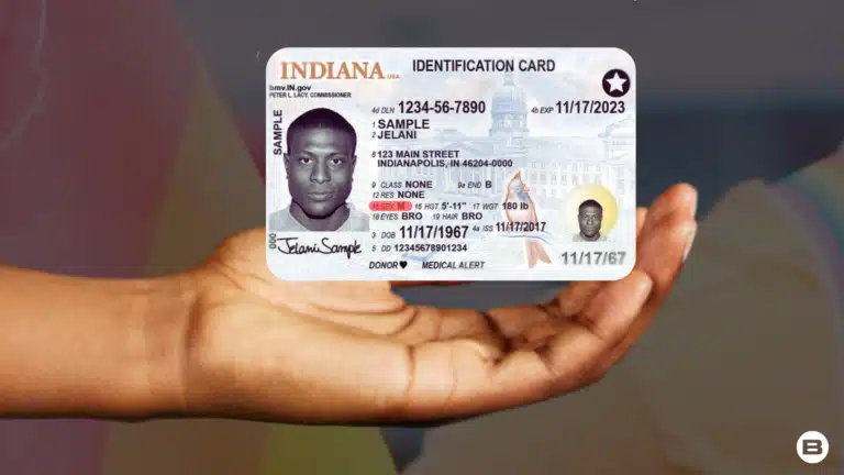 A long-standing Bureau of Motor Vehicles process had allowed Indiana residents to update their identification to align with their gender identity. (Photo illustration/ Kuwilileni Hauwanga of Capital B)