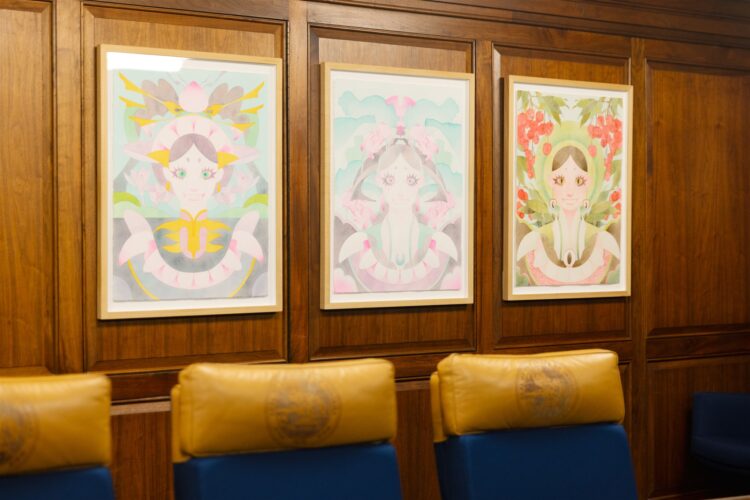 ART AND LAWMAKING: Exhibition in Senate Democrats’ caucus room brings new perspective to legislators