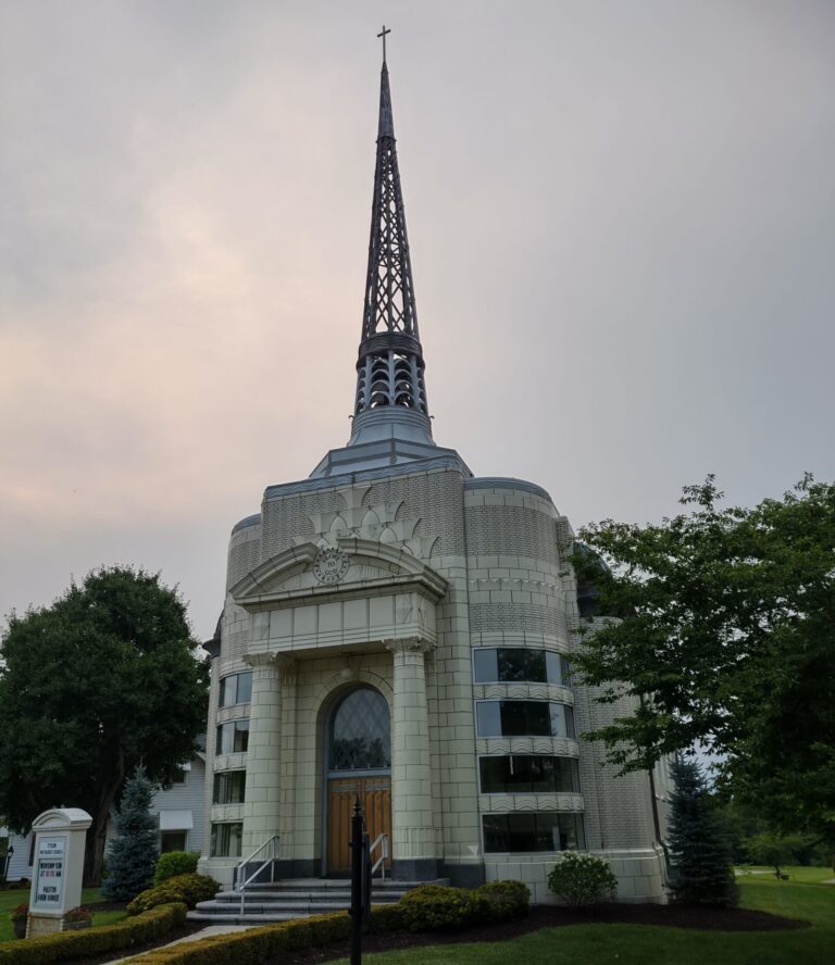 The Tyson Methodist Temple in Versailles is a 1937 Art Deco masterpiece built by native son James Henry Tyson, co-founder of Walgreen Drug Company. (Photo/Marilyn Odendahl) 